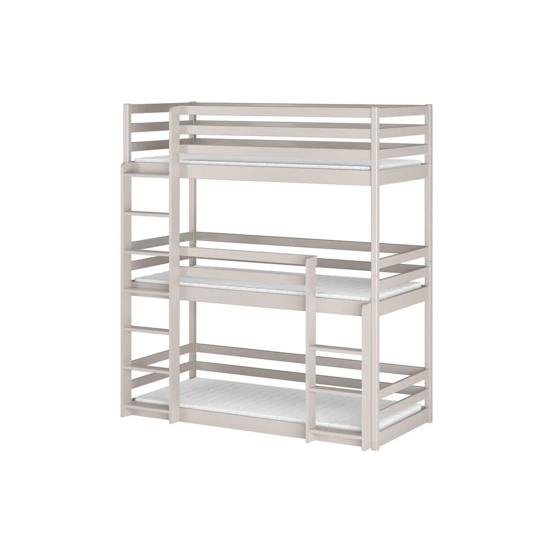 Wooden Triple Bunk Bed Ted - Image 5