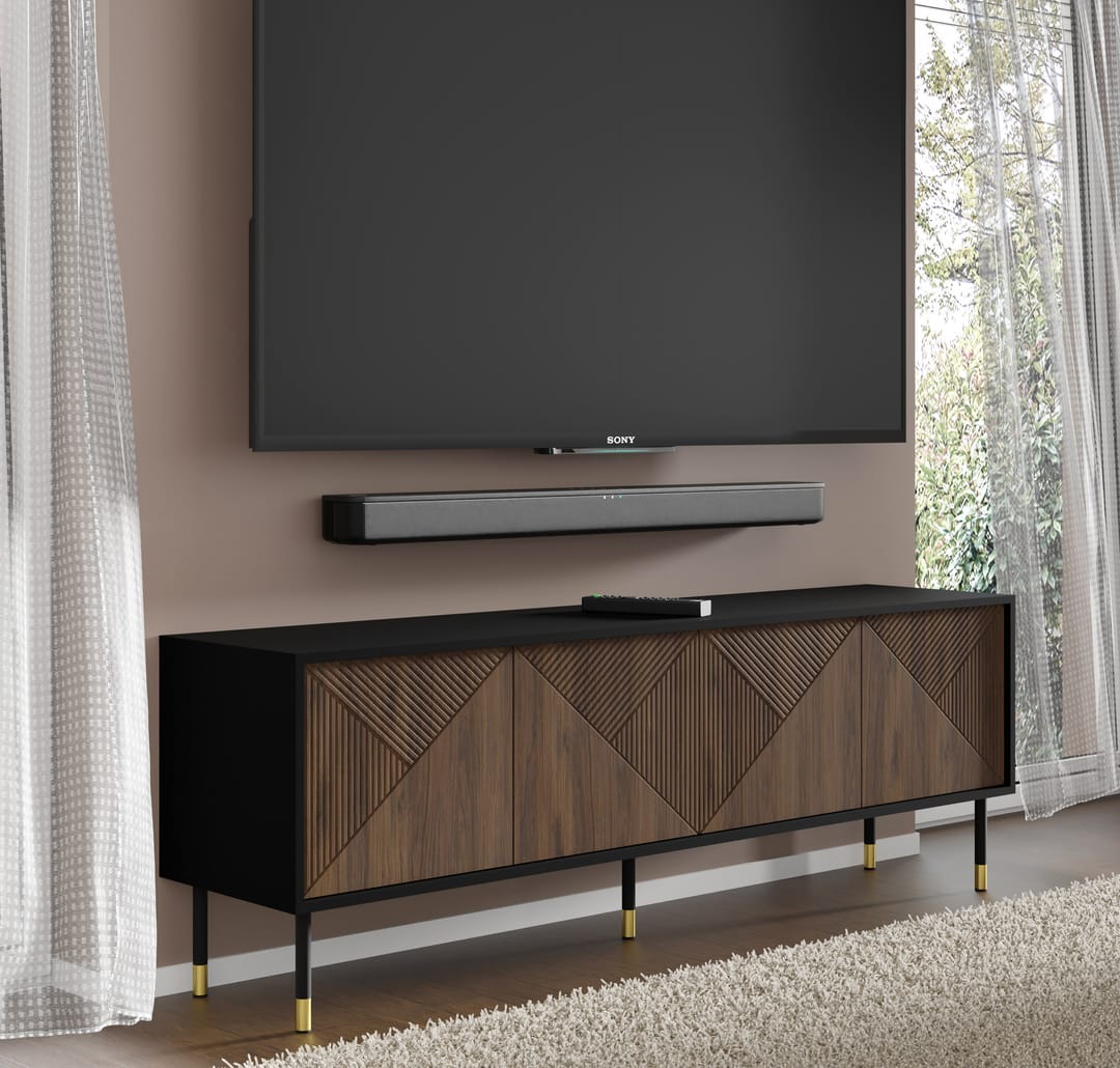 Woody TV Cabinet 180cm - Image 4