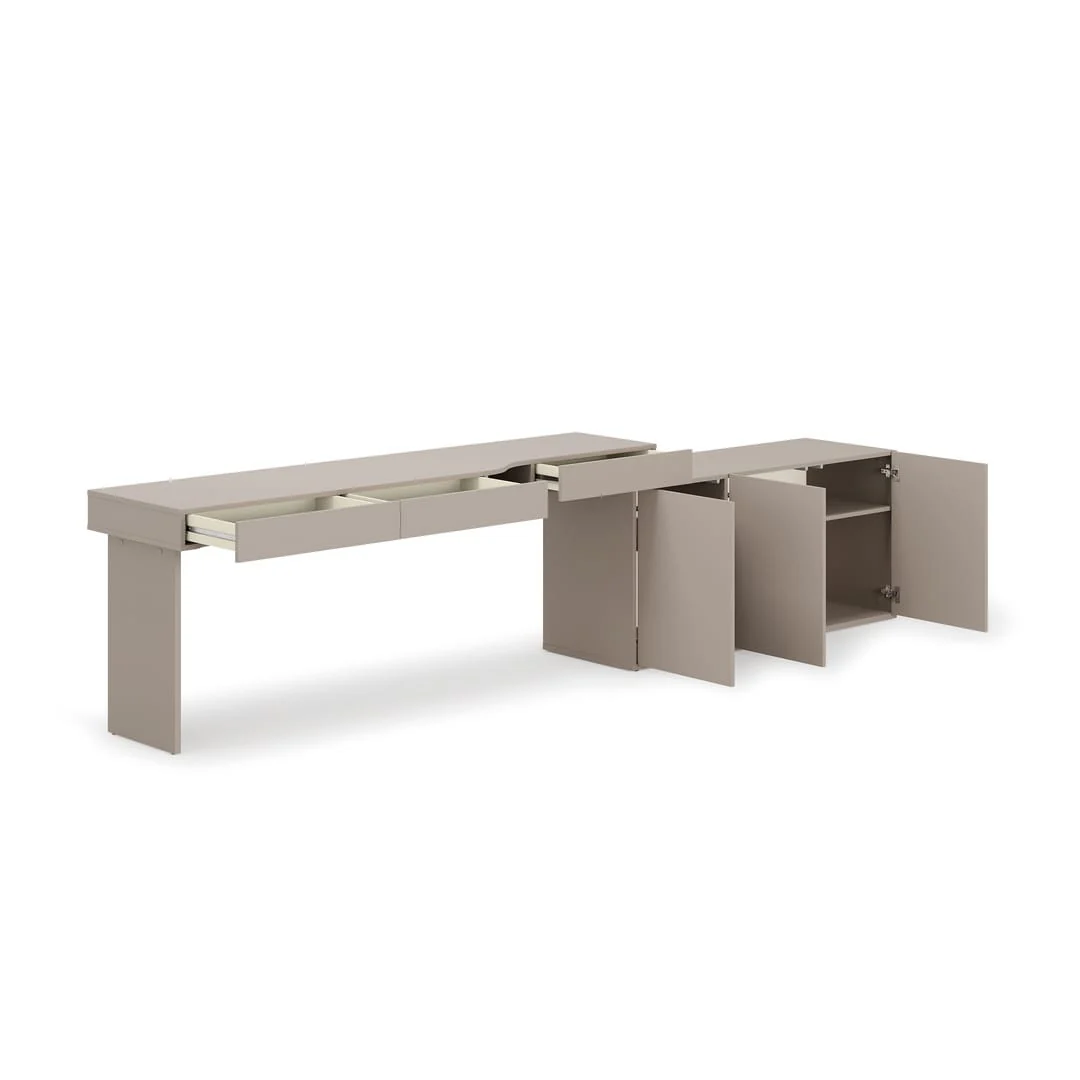 Woow Desk With Sideboard 301cm - Image 2
