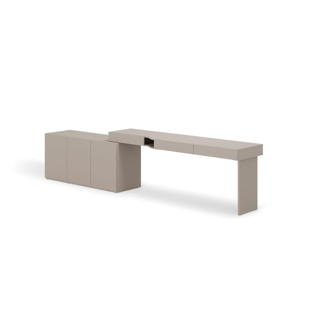 Woow Desk With Sideboard 301cm - Image 6