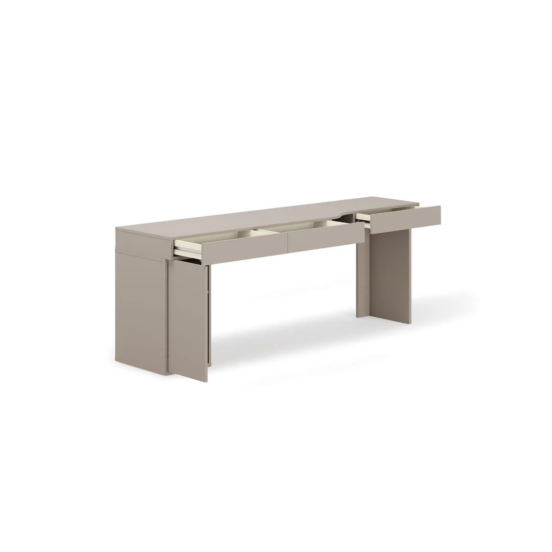 Woow Desk With Storage Container 211cm - Image 2