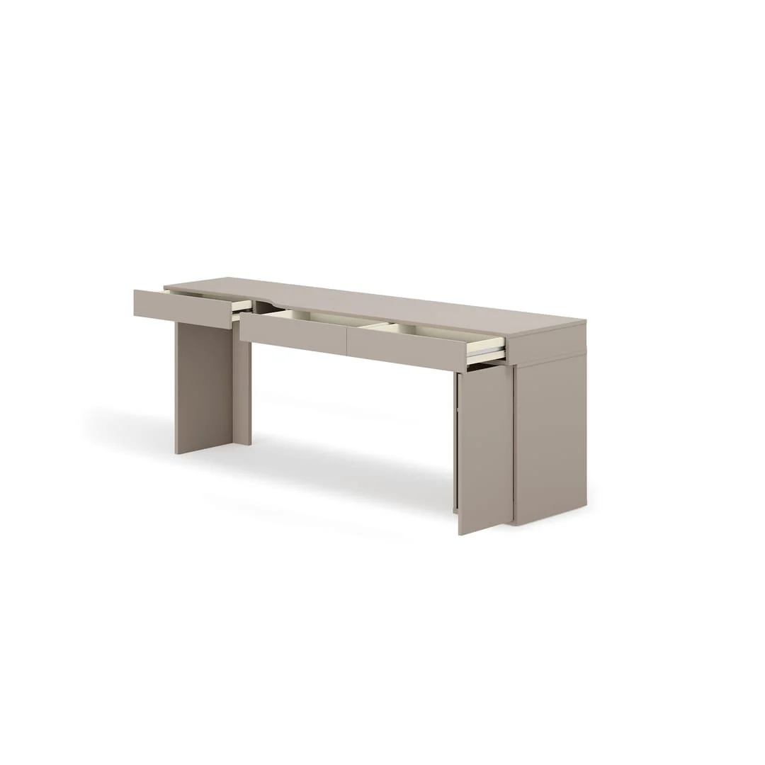 Woow Desk With Storage Container 211cm - Image 6