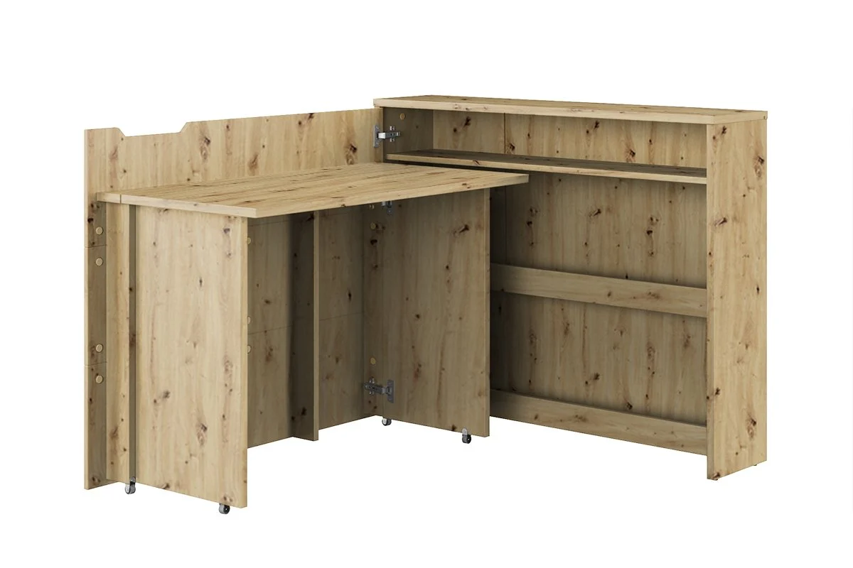 Work Concept Convertible Hidden Desk With Storage - Image 14