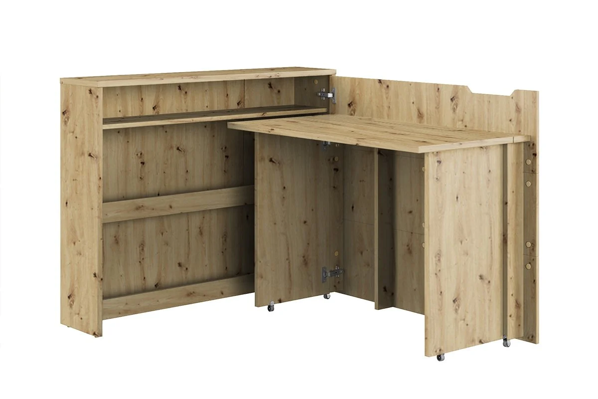 Work Concept Convertible Hidden Desk With Storage - Image 15