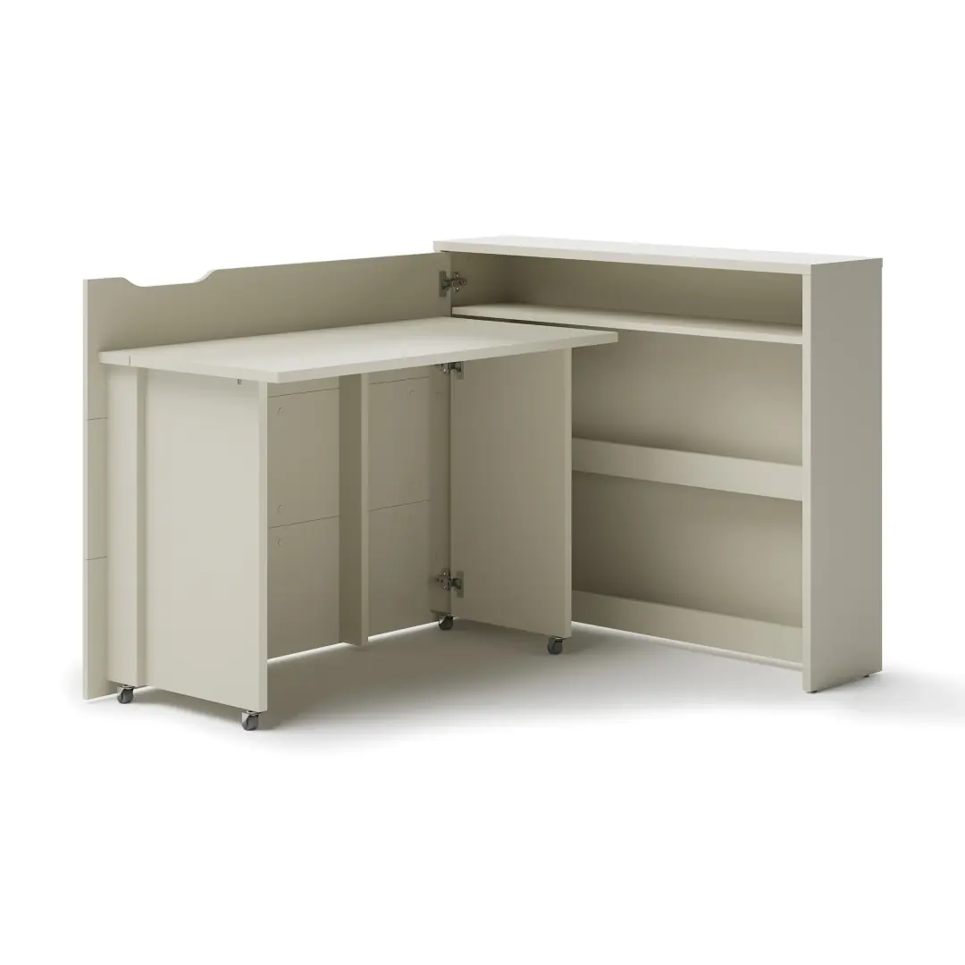 Work Concept Convertible Hidden Desk With Storage - Image 23