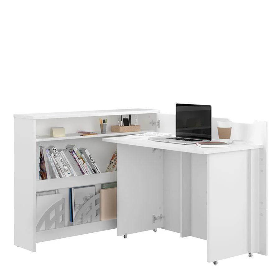 Work Concept Convertible Hidden Desk With Storage - Image 5