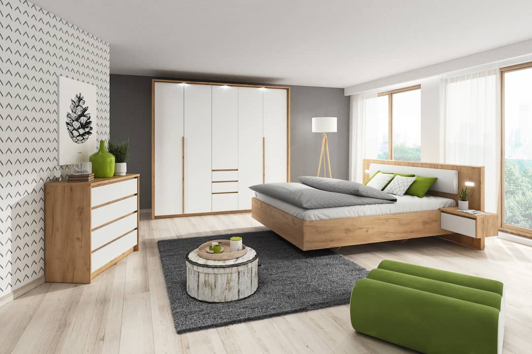 Xelo Hinged Door Wardrobe 225cm - Image 5