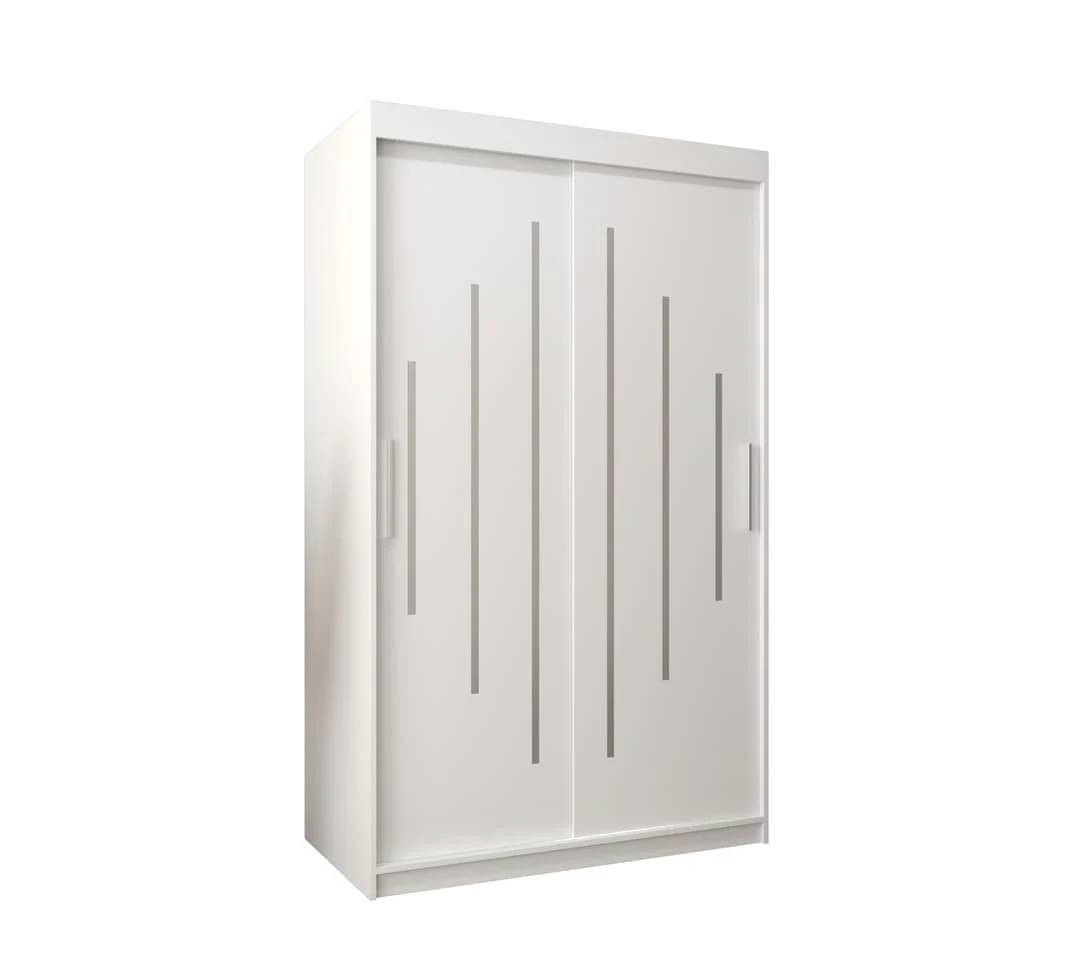 York Sliding Door Wardrobe 120cm - Image 2