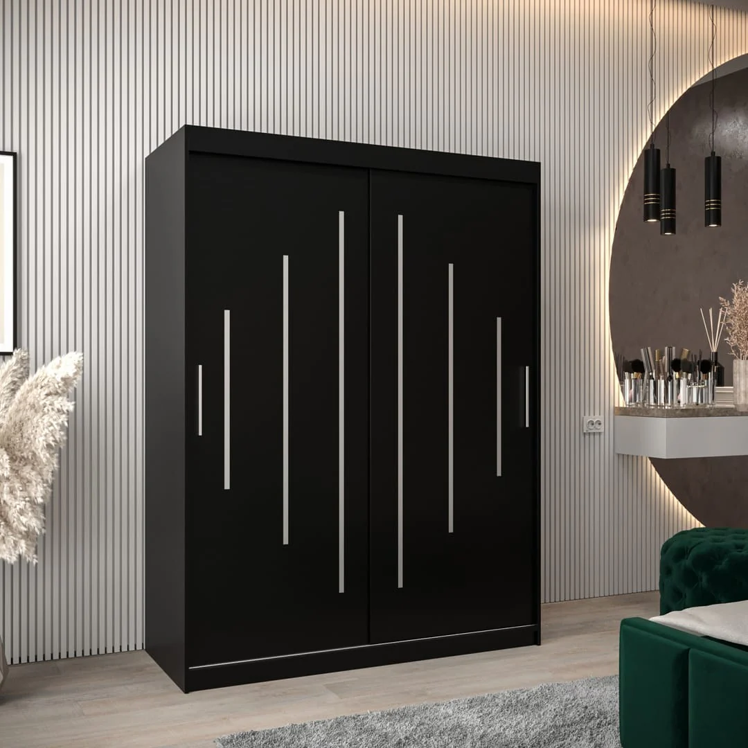 York Sliding Door Wardrobe 150cm