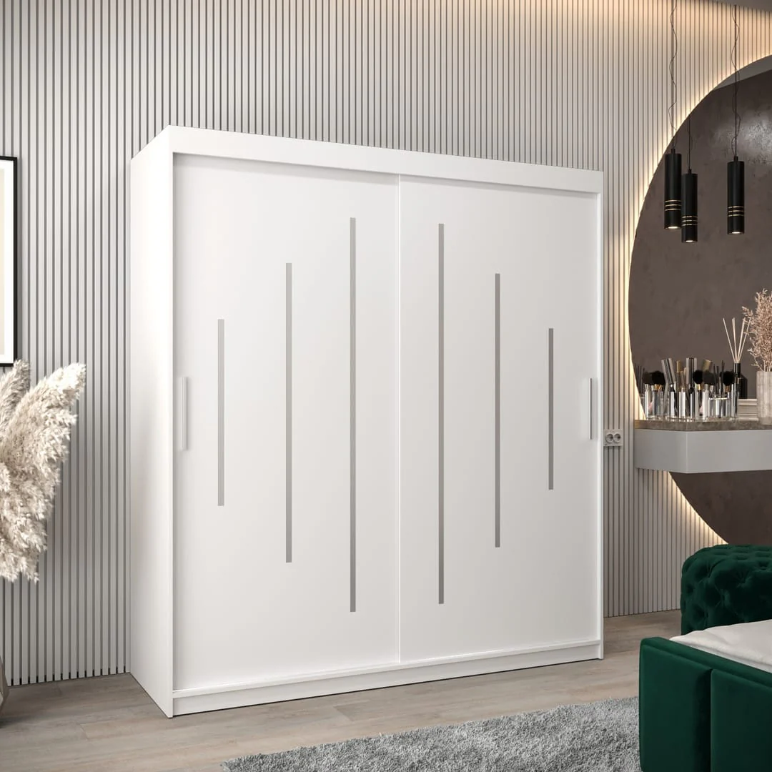 York Sliding Door Wardrobe 180cm - Image 10