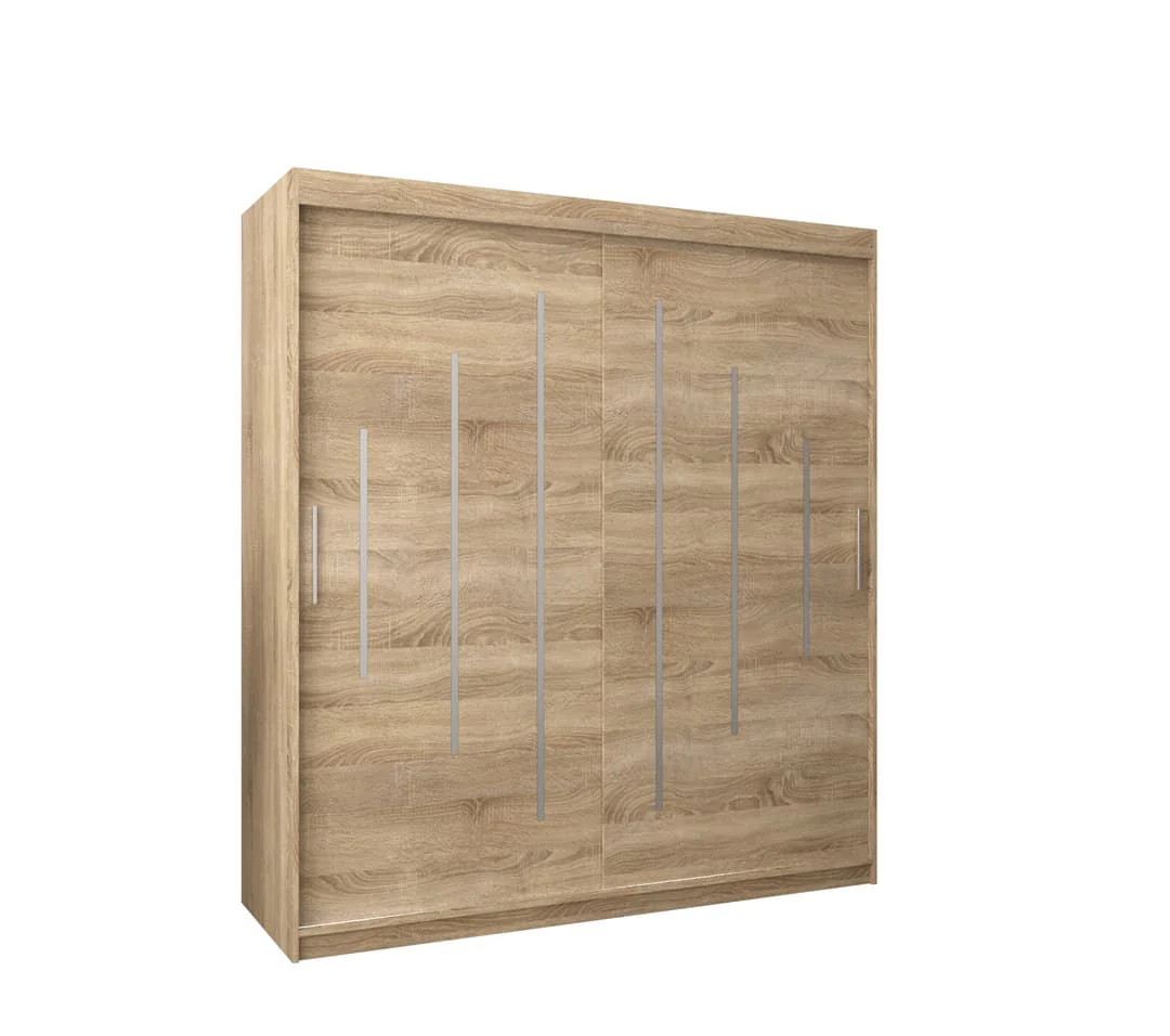 York Sliding Door Wardrobe 180cm - Image 2