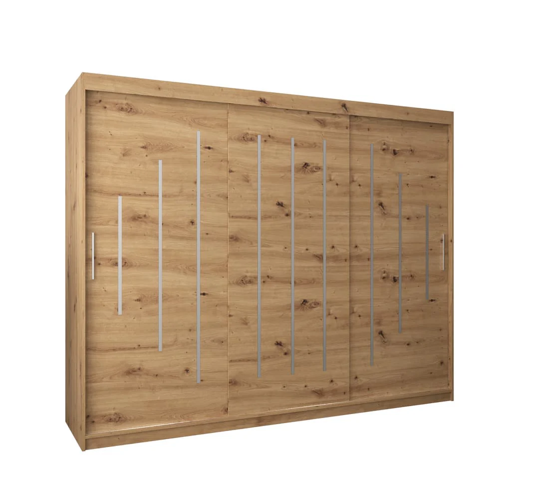 York Sliding Door Wardrobe 250cm - Image 6