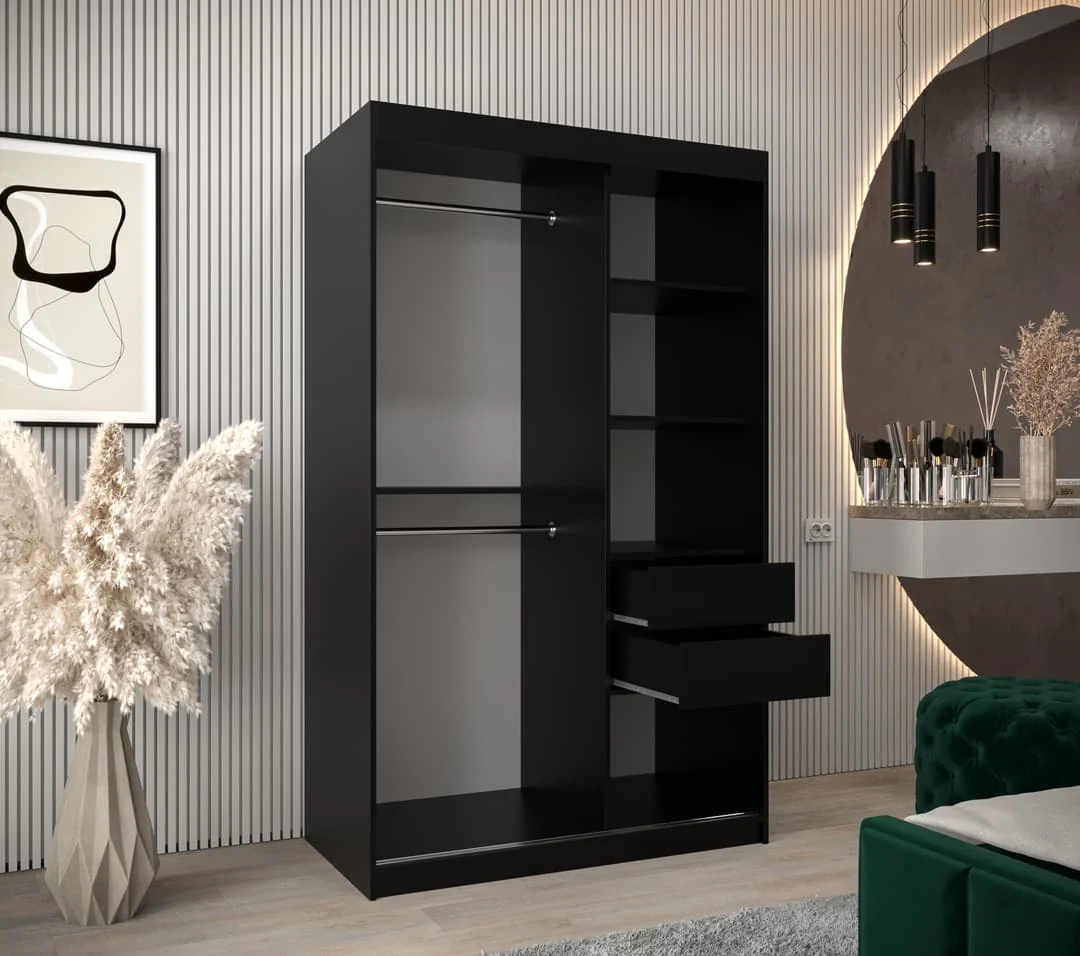 York I Sliding Door Wardrobe 120cm - Image 12