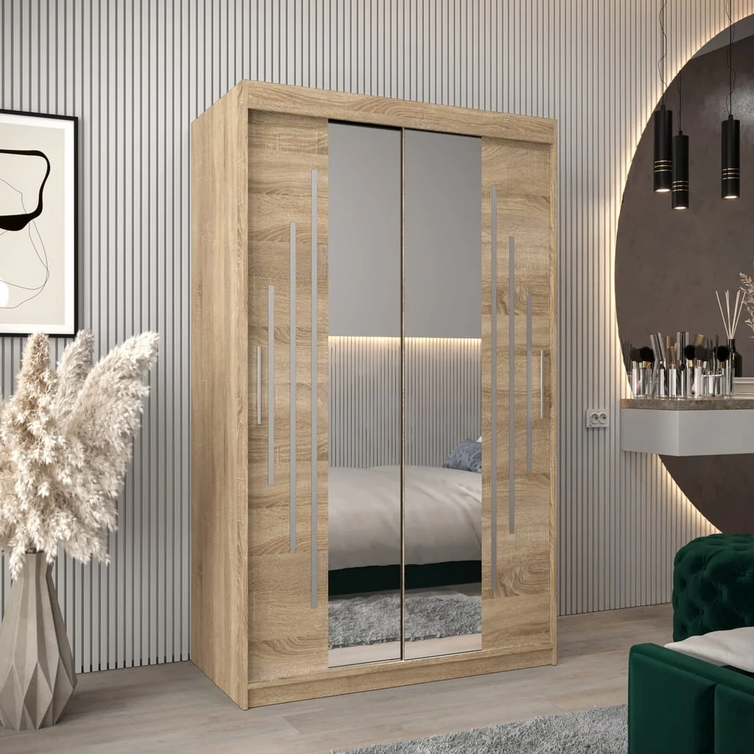 York I Sliding Door Wardrobe 120cm - Image 13
