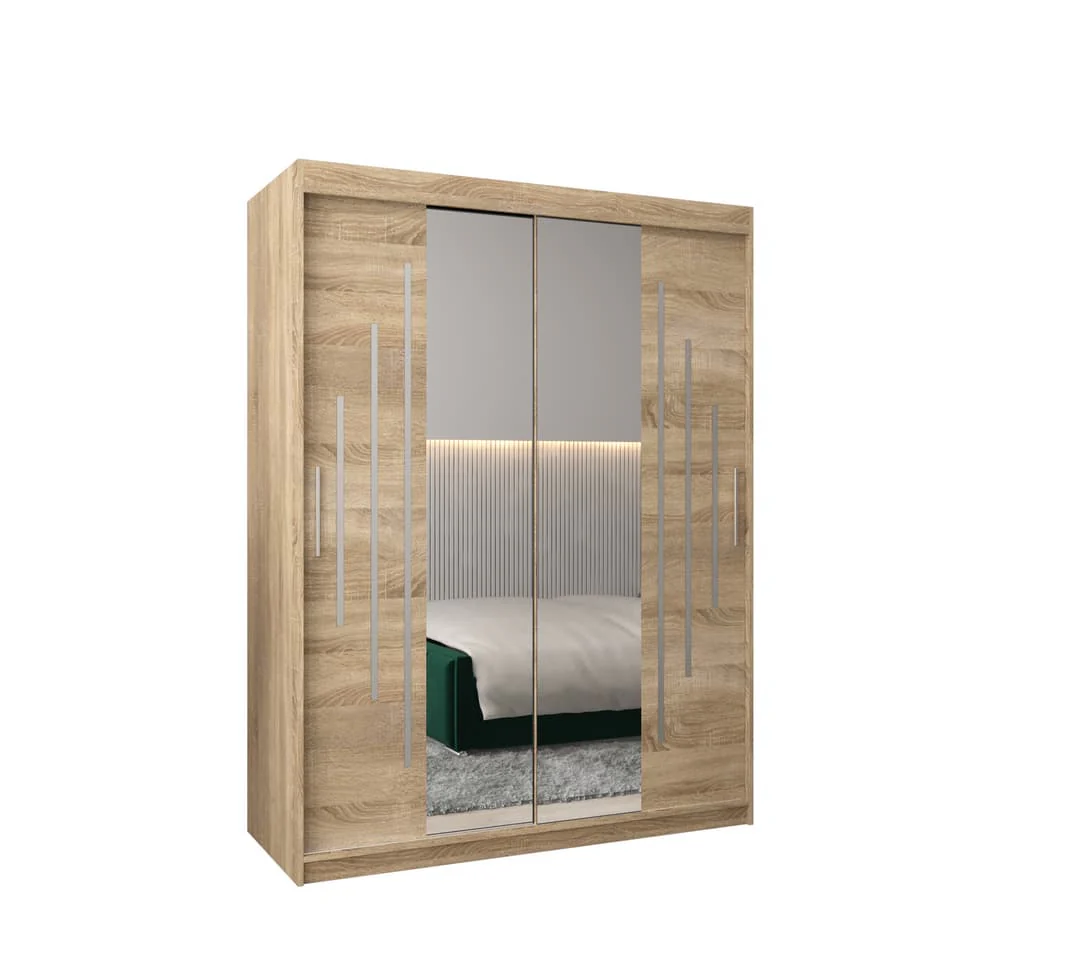 York I Sliding Door Wardrobe 150cm - Image 14