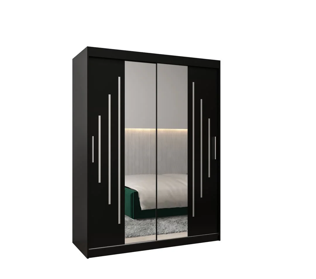 York I Sliding Door Wardrobe 150cm - Image 6