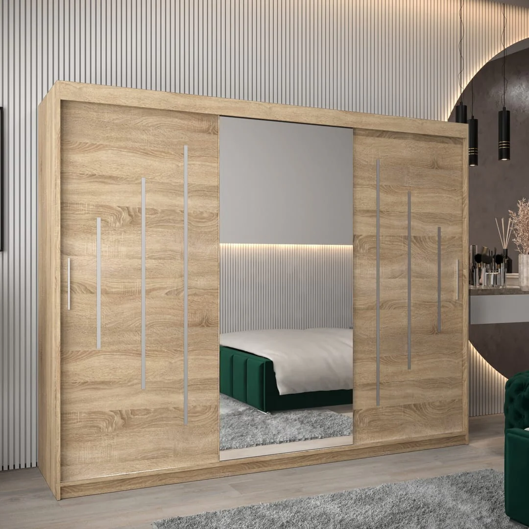 York I Sliding Door Wardrobe 250cm - Image 13