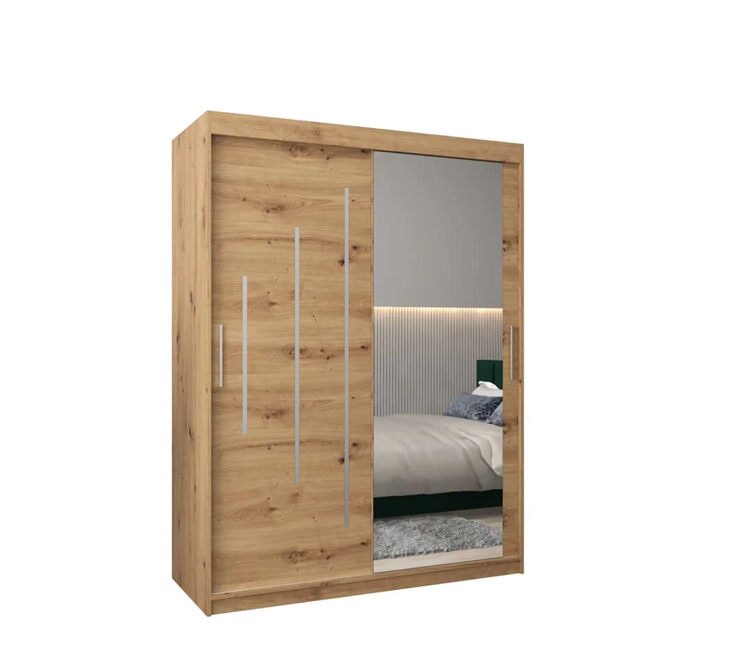 York II Sliding Door Wardrobe 150cm - Image 10