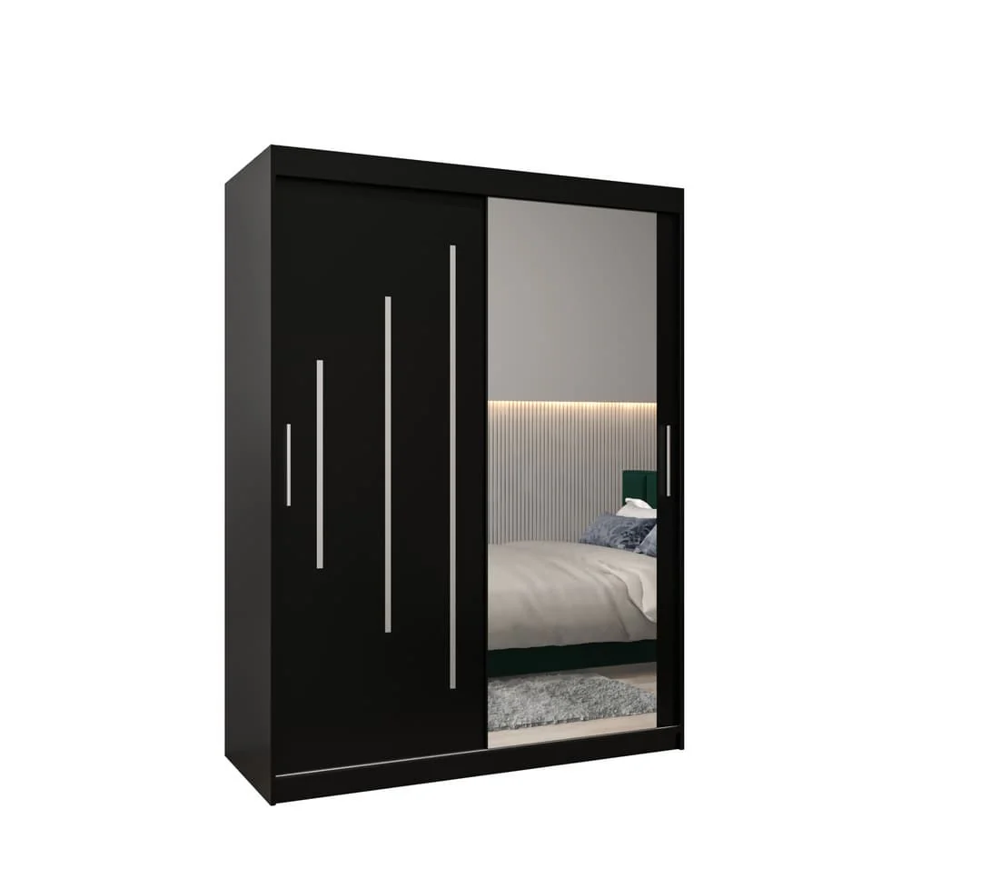 York II Sliding Door Wardrobe 150cm - Image 2