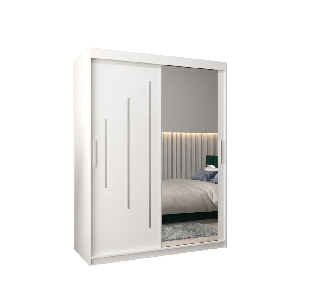 York II Sliding Door Wardrobe 150cm - Image 6