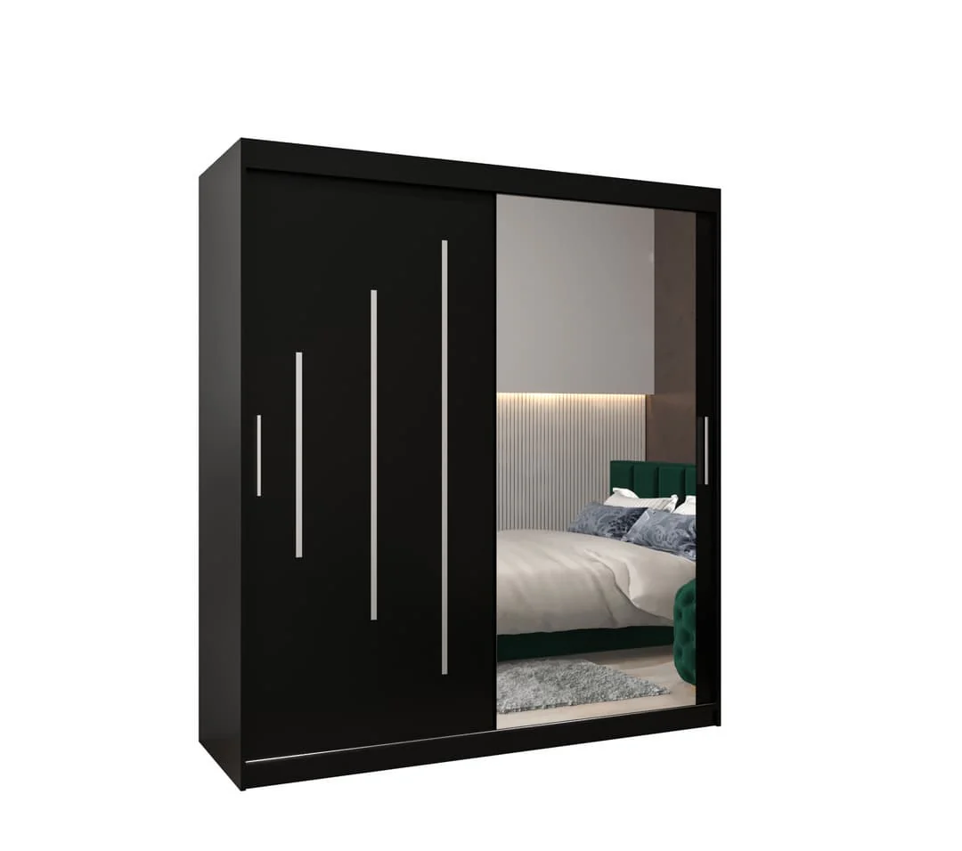 York II Sliding Door Wardrobe 180cm - Image 6
