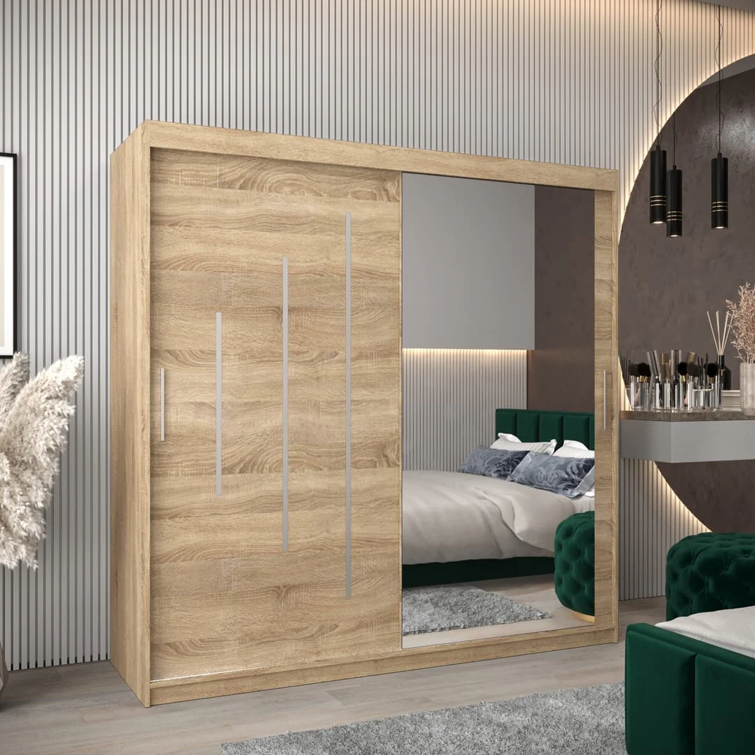 York II Sliding Door Wardrobe 200cm - Image 13