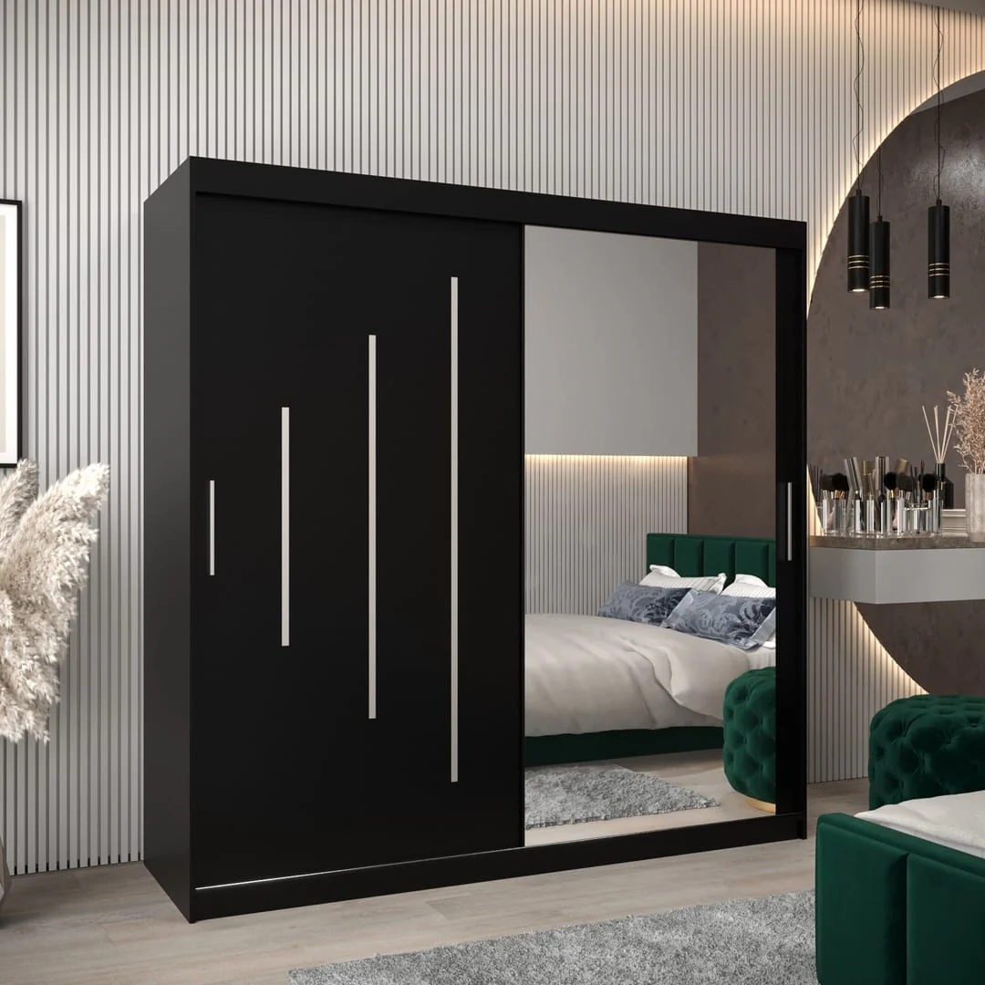York II Sliding Door Wardrobe 200cm - Image 5