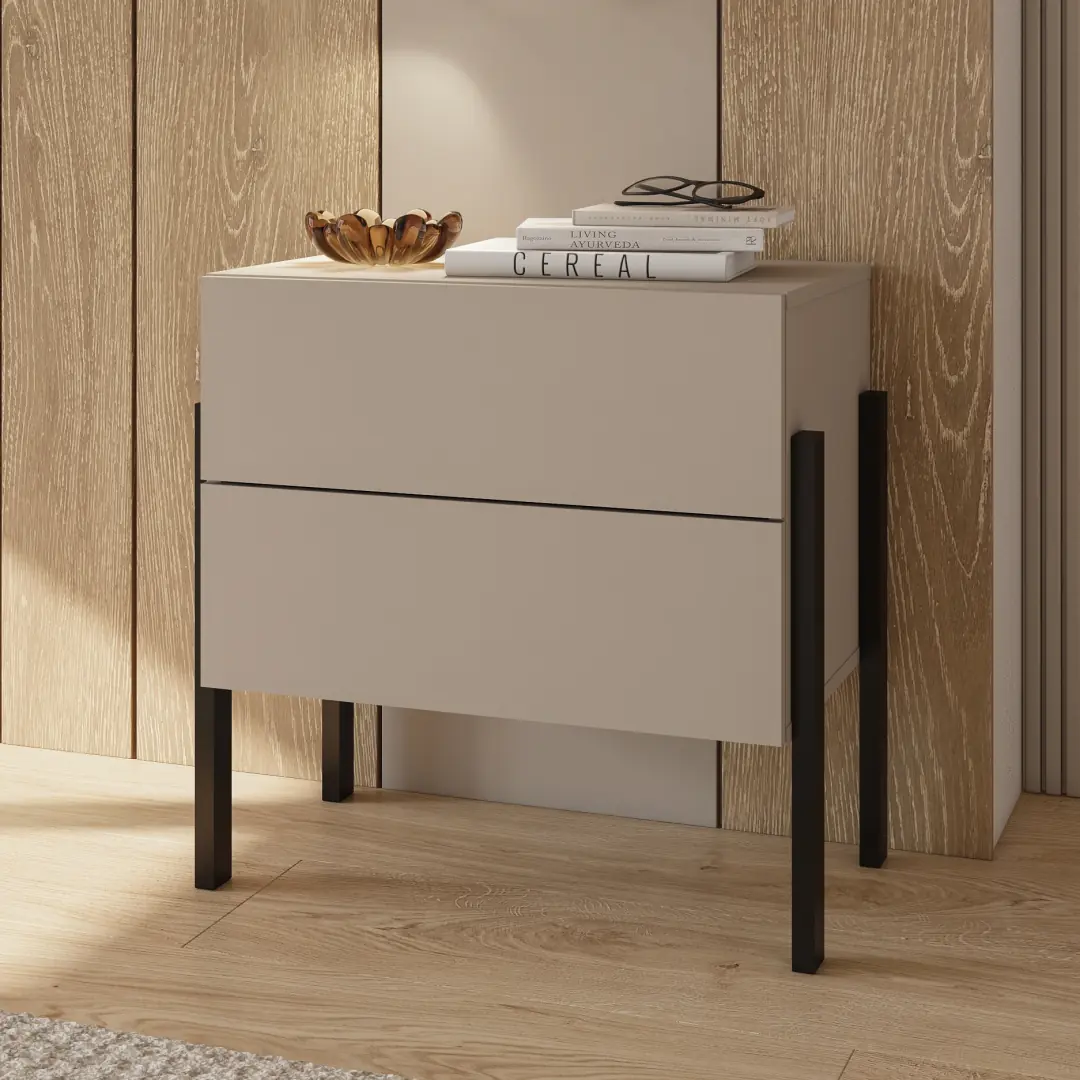 Yukon Bedside Table 55cm - Image 6