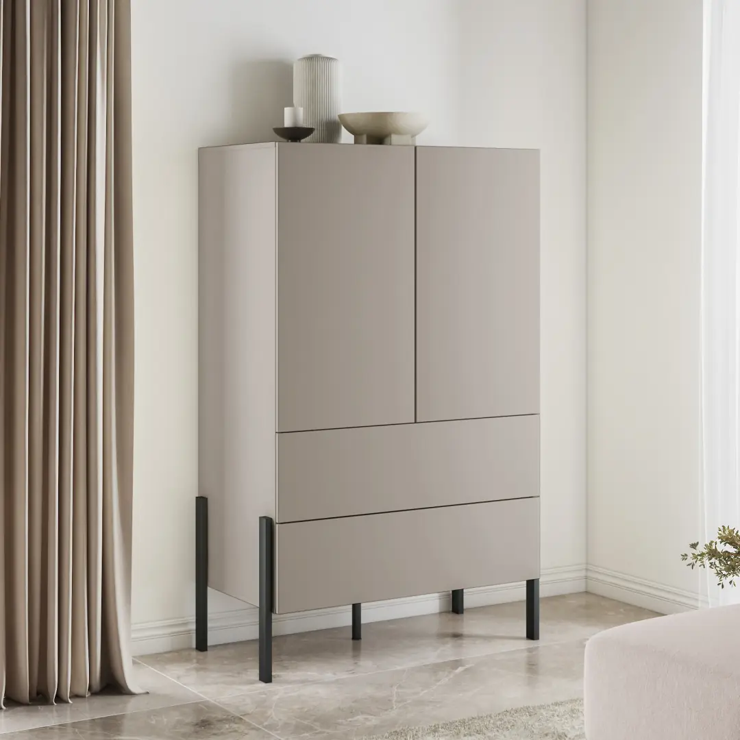 Yukon Highboard Cabinet 90cm - Image 5