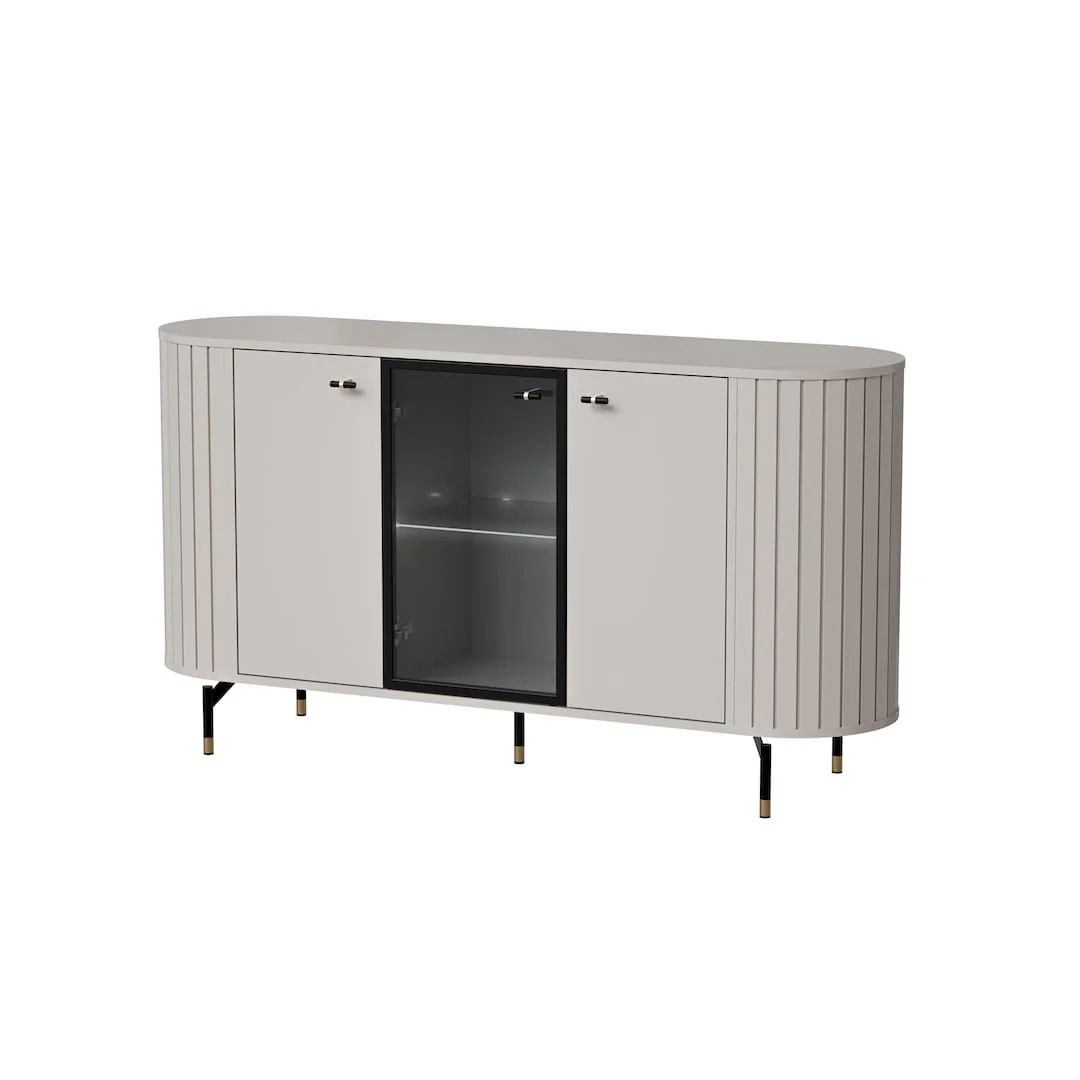 Zante ZA3 Display Sideboard Cabinet 150cm - Image 10