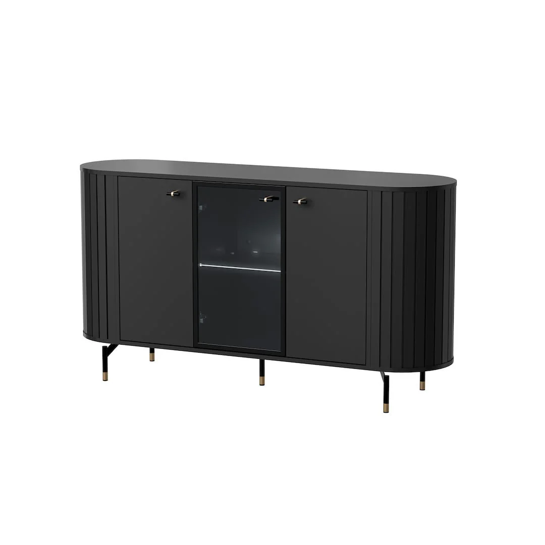 Zante ZA3 Display Sideboard Cabinet 150cm - Image 3