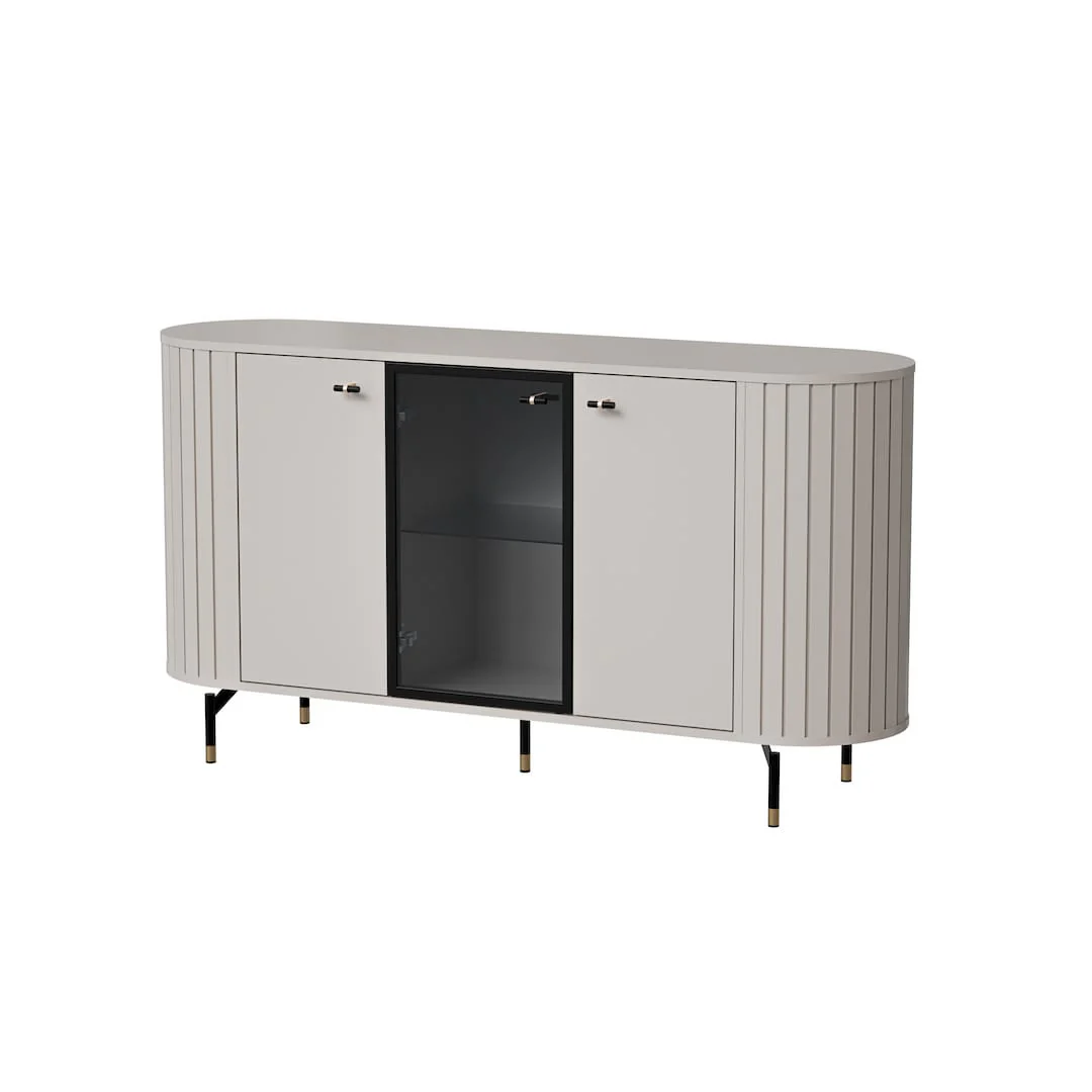 Zante ZA3 Display Sideboard Cabinet 150cm - Image 8